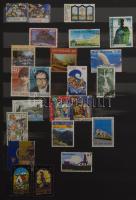 Új-Zéland gyűjtemény 10 fekete lapos, A/4-es berakóban