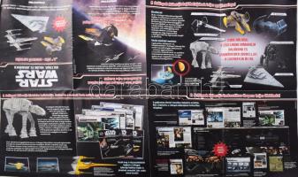 Star Wars kultikus hajók és járművek, kétoldalas plakát, papír, hajtva, 57x88 cm