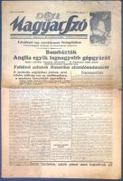 [II. Világháború] Déli Magyar Szó. Főszerkesztő: Bornemissza Gábor. 1943. IV. 16. (Napilap, III. évf...