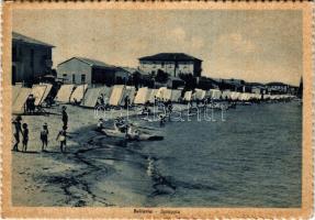 1959 Bellaria-Igea Marina, Spiaggia. Ed. M. L. Lumini / beach, bathers (EK)