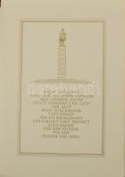 NDK emléklap és kiállítási lapok "Út a szocializmusba" témában feldolgozva, barna borítóval