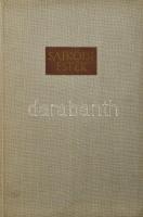 Németh László: Sajkódi esték. A szerző, Németh László (1901-1975) író által DEDIKÁLT példány. Bp., 1961, Magvető, 438+2 p. Első kiadás! Kiadói egészvászon-kötés, kissé foltos gerinccel.