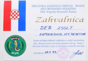 Rózsa-Flores Eduardo: Mocskos háboroú. Egy magyar önkéntes a jugoszláviai háborúban. Bp., 1994. Bere...
