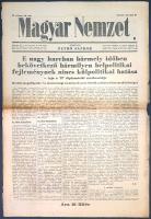 [II. Világháború] Magyar Nemzet. Pethő Sándor riportlapja. VI. évfolyam, 169. szám. (Napilap, 1943 j...