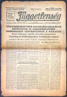 [II. Világháború] Függetlenség. Szerkeszti vitéz Kolosváry-Borcsa Mihály. 1943. december 21. (Napila...