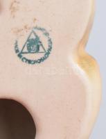 Royal Dux kutya figura, jelzett, hibátlan, 17x9 cm