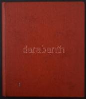 Virág és növény motívum bélyegek az egész világból, 8 lapos közepes berakóban