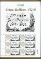 2024 150 éves a Jász Múzeum megszemélyesített hatos kisív