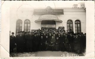 1938 Chisinau, Kisinyov, Kisjenő, Kichineff; Facultatea de Stiinti Agricole, Cursulire de Cresterea / Faculty of Agricultural Sciences, Breeding Courses, group picture. photo (fa)
