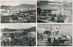 MEXIKÓ - 35 db fekete-fehér város képeslap a 60-as évekből / MEXICO - 35 db black and white town-view postcards from the 60's