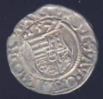 Miksa 1577. Denár Ag ÉH.767a T:3