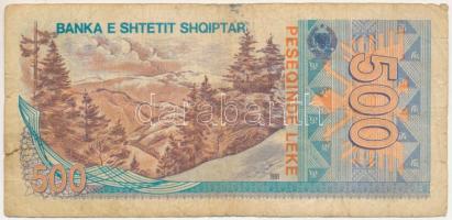Albánia 1991. 500L "BC 775600" T:VG Albania 1991. 500 Leke "BC 775600" C:VG Krause P#48