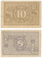 Német Szövetségi Köztársaság 1948. 5pf + 10pf T:F,VG
FRG 1948. 5 Pfennig + 10 Pfennig C:F,VG
Kraus...