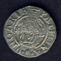 Miksa 1578. Denár Ag ÉH.767a T:3