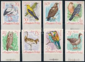 1968 Természetvédelem vágott ívszéli sor / Mi 2398-2405 imperforate margin set
