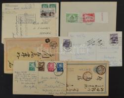 200 db főként európai levél Magyarországra küldve 1980 előttről, dobozban