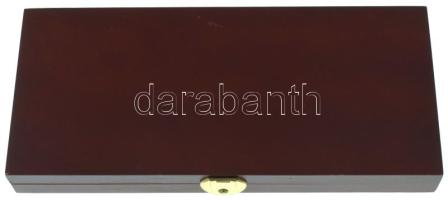 Szlovénia 2005 k. 1c-2E (8xklf) "Euro próbaveretek" szettben + Ag emlékérem (8,04g/0.999/2...