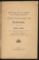 1895 A soproni ág. hitv. ev. főiskola "Ifjúsági Zenetársaságának" története 1869-1895, sér...