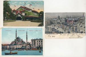 23 db RÉGI külföldi város képeslap vegyes minőségben / 23 pre-1945 foreign town postcards in mixed q...