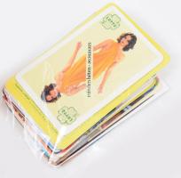 37 db vegyes kártyanaptár, közte erotikus