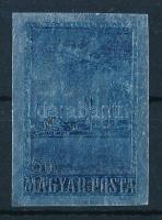 1955 Alumínium vágott bélyeg (rozsda) / Mi 1449 imperforate (stain)