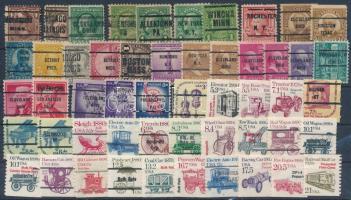 USA 52 db előérvénytelenített bélyeg