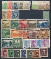 Szerbia, SHS 114 db bélyeg érdekességekkel, 2 db közepes berakólap 3 oldalán