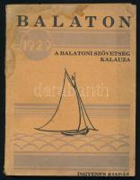 Cséplő Ernő: Balaton. A Balatoni Szövetség kalauza. Szerk.: - -. Balatonfüred, 1929., Balatoni Szövetség, (Tapolca, Tapolczai Lapok-ny.), 160 p. Fekete-fehér fotókkal. Korabeli reklámokkal. 5. kiadás. Kiadói papírkötés, foltos.