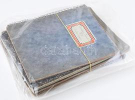 ca 1940 7 db iskolai füzet klf tantárgyakkal, kézírásokkal Műszertan, Mechanika, Kinotechnika, Technológia