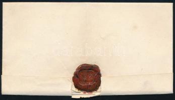 1862 Hivatalos levél / Official cover "RÁGENDORF"