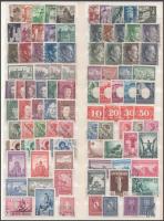 Deutsches Reich 58 klf Generalgouvernement + 37 klf szerb megszállási bélyeg nagyalakú berakólapon