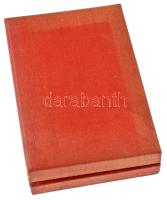 1957. "Szocialista Munkáért Érdemérem" zománcozott fém kitüntetés mellszalagon, miniatűrre...