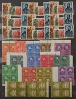 1942-2005 532 db teljes kiadás 12 fekete lapos nagyalakú berakóban