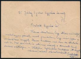 1949 Díjkiegészített díjjegyes expressz levelezőlap alkalmi bélyegzéssel / Express PS-card with addi...