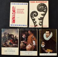 5 db MODERN művészeti témájú képeslapfüzet / 5 modern art-themed postcard booklets