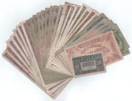 1920-1946. 50f - 10.000.000MP (12xklf, 30db), közte 1936. 10P "B 666 000853" T:VG