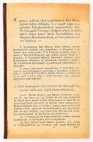 Facsimile, 1834-es szegedi közgyűlés jegyzökönyvéből a gonosz emberek által megháborított Köz-bátorság helyreállítása tárgyában hozott határozatok, Az elharapózó alföldi betyárság elleni intézkedésekről 10 p.
