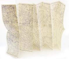 Jepco nagy magasságú repülési térkép,Közép-Európa 115x43 cm