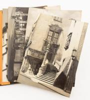 ca 1900-1940 Bruxelles képes füzet, Görlitz 10 db fotót tartalmazó füzet 17x24 cm