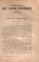 A Fűszerkereskedők Lapja Naptára az 1933. évre Dickens Károly: Két város története című teljes regén...
