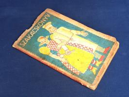 Halmy Andrásné Szakácskönyve.
(Budapest), [1934]. Havas Rezső (Hungária Hírlapnyomda Rt.) 93 + [1] ...