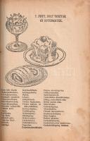 Halmy Andrásné Szakácskönyve.
(Budapest), [1934]. Havas Rezső (Hungária Hírlapnyomda Rt.) 93 + [1] ...