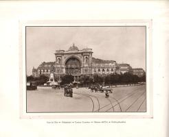 [Fotóalbum] Budapest öt nyelven feliratozott turisztikai fotóalbuma. (1926).
Budapest, (1926). (Szé...