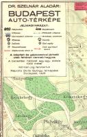 [Térkép] Budapest auto-térképe. Tervezte: Stoits György. [Mértéke: 1:20,000.] (1928).
Budapest, 192...