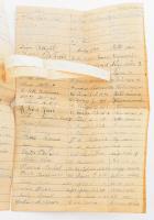 1937-1943 Nagykörösi gazdák közös nyilatkozata, amelyben vállalják, hogy biztosítás helyett maguk fi...