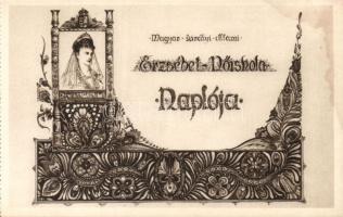 Erzsébet girls school class journal (fl)