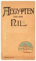Aegypten und der Nil Saison 1913-14. Cook's Nil-Verkehr Saison 1913-14. Programm von Veranstaltungen zum Besuche Ägyptens, des Nils, des Sudans usw. Mit Landkarten, Abbildungen sowie Plänen erstklassiger Touristendampfer. Hrsg. Thos. Cook &amp; Son. London - Wien - Luzern - Zürich,(1913.),Thos. Cook &amp; Son, 3 (térképek, közte 1 kihajthatóval) t. + 95 p. Német nyelven. Gazdag fekete-fehér képanyaggal, egészoldalas és szövegközti fekete-fehér fotókkal, hajó alaprajzokkal. Kiadói illusztrált papírkötés, kopott, foltos borítóval, dombornyomott felirattal a borítón, kopott, foltos borítóval, egy térképen szakadással.