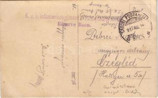 1917 Gyergyótölgyes, Tölgyes, Tulghes; országút / road. photo + "Tábori postahivatal 648" ...