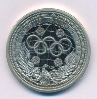 Norvégia 1994. "Olimpiai Játékok Lillehammer 1994" kétoldalas jelzett Ag emlékérem (31,84g/40mm) T:AU,XF (eredetileg P / PP) Norway 1994. "Olympic Games Lillehammer 1994" two-sided hallmarked Ag commemorative medal (31,84g/40mm) C:AU,XF (originally P / PP)