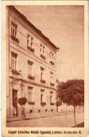 1929 Szeged, Katolikus Nővédő Egyesület székháza, Korona utca 18. (EK)